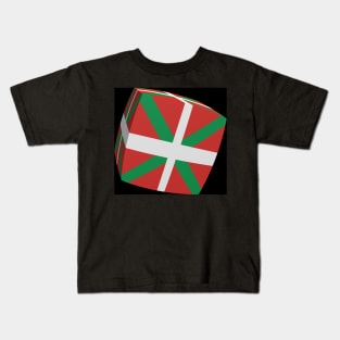 Basque flag box Kids T-Shirt